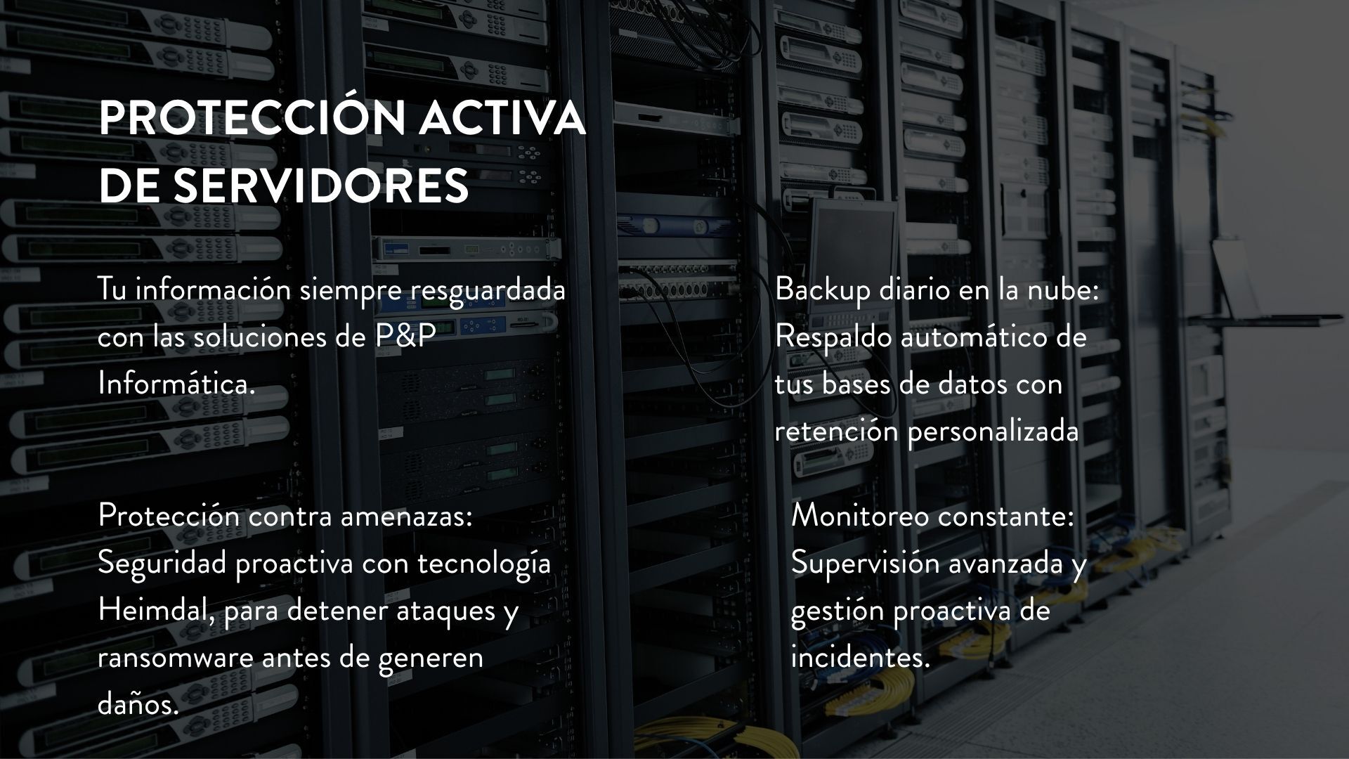 Proteccion Activa Servidores